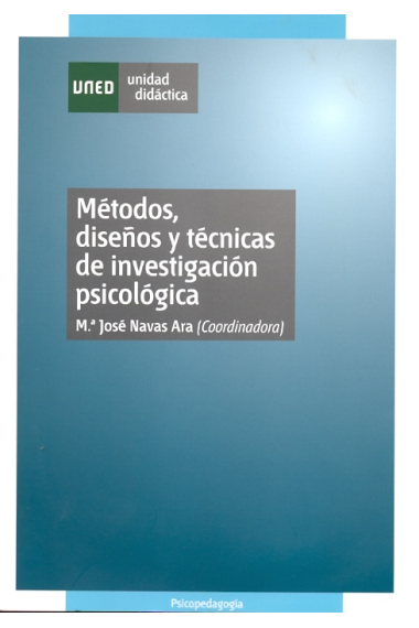 Metodos, diseños y técnicas de investigación psicológica