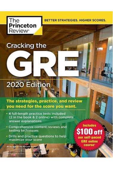 Cracking The GRE With 4 Practice Tests - Edición 2020 (Graduate Test Prep)