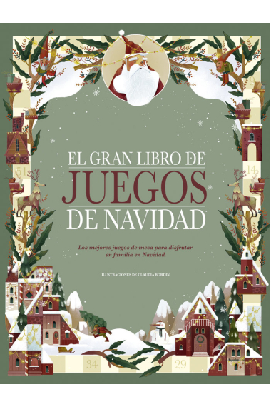 El gran libro de juegos de Navidad. Los mejores juegos de mesa para disfrutar en familia en Navidad