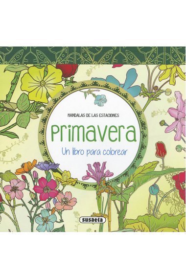 Primavera. Un libro para colorear