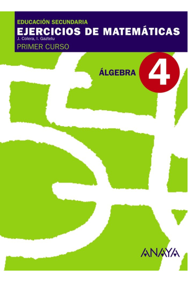 4. Álgebra.