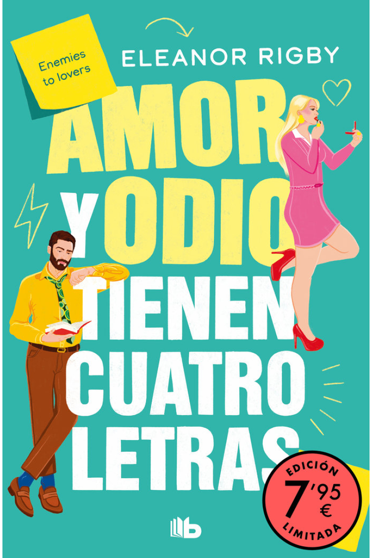 AMOR Y ODIO TIENEN CUATRO LETRAS EDICION LIMITADA A PRECIO E