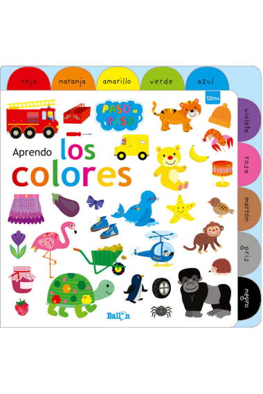 APRENDO LOS COLORES - PASO A PASO