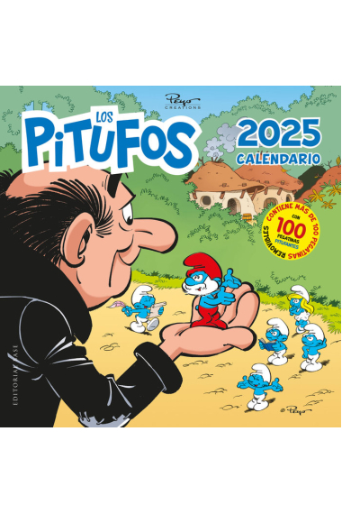 CALENDARIO LOS PITUFOS 2025