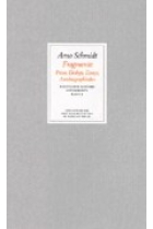 Werke. Bargfelder Ausgabe. Supplemente Band 1- Prosa-Dialoge-Essays