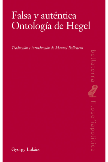 Falsa y auténtica ontología de Hegel