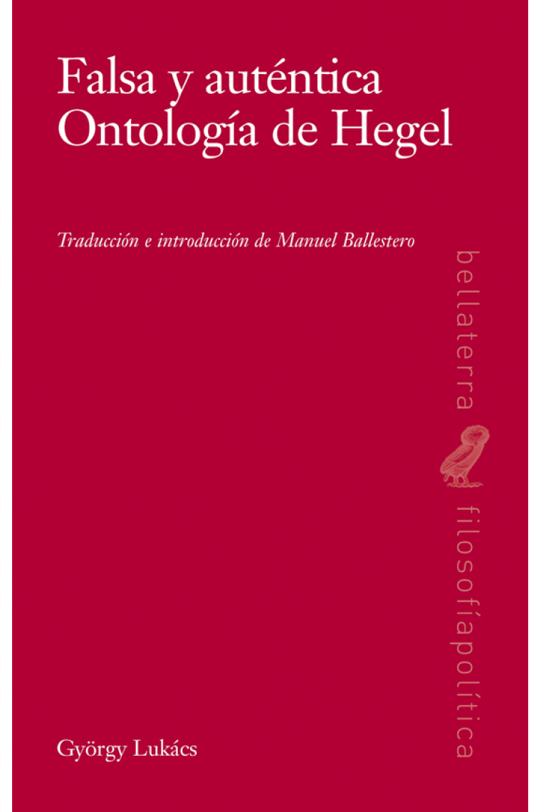 Falsa y auténtica ontología de Hegel