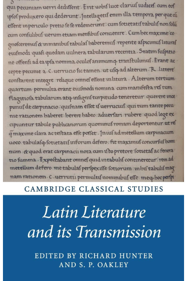 Latin Literature and its Transmission