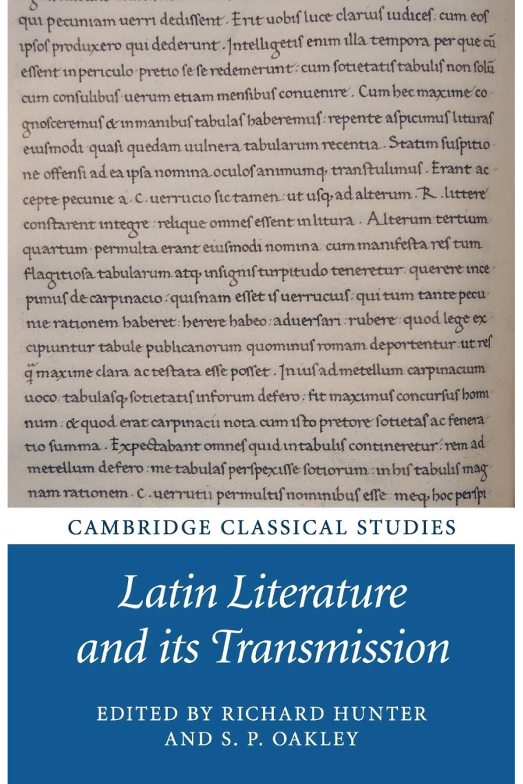 Latin Literature and its Transmission