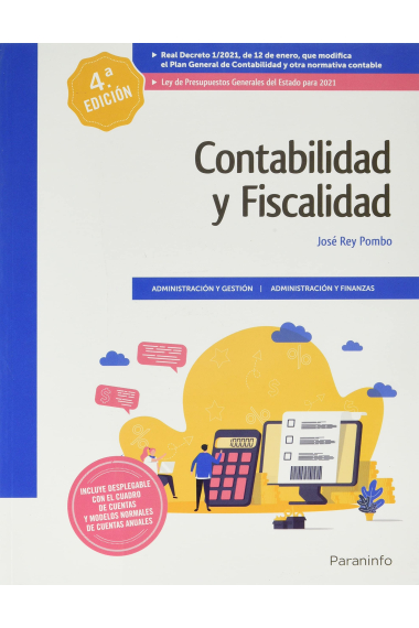 Contabilidad y fiscalidad. 4ª edición 2021 (CFGS)