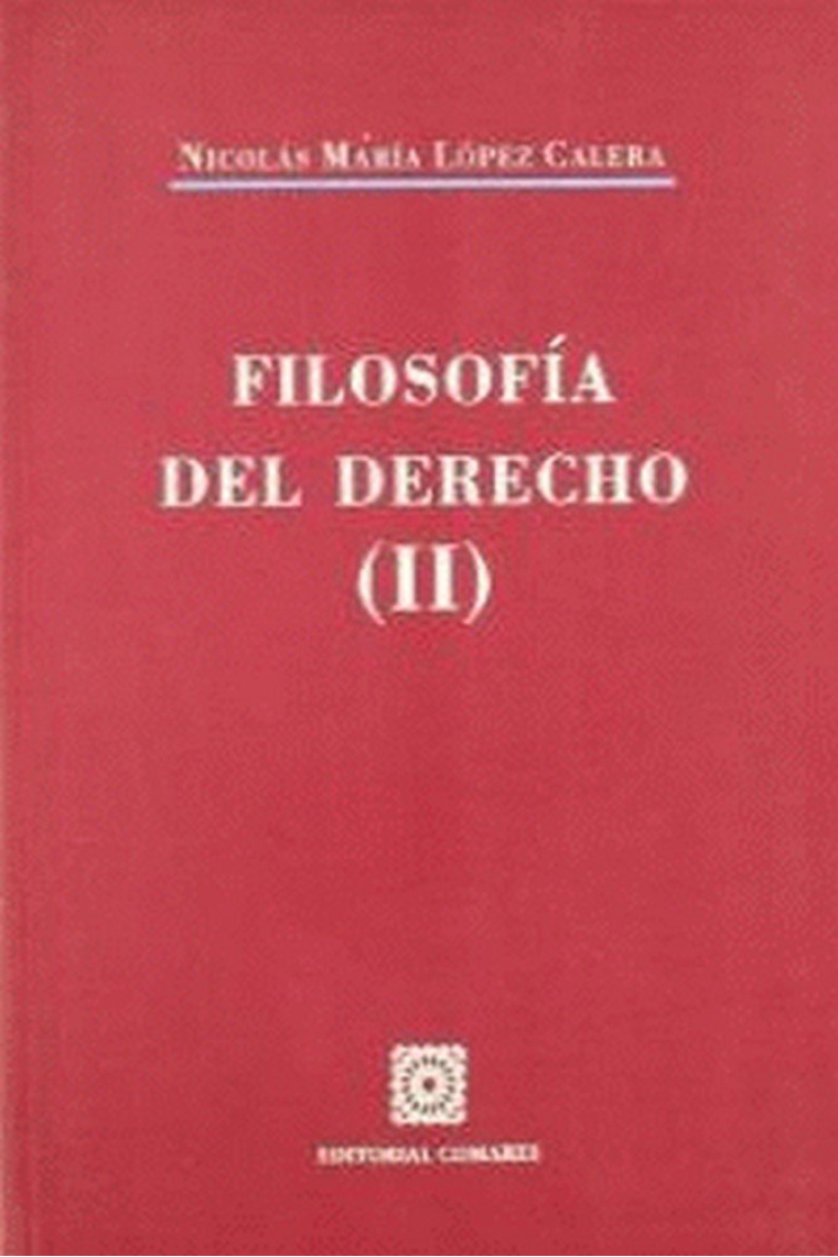 FILOSOFIA DEL DERECHO II