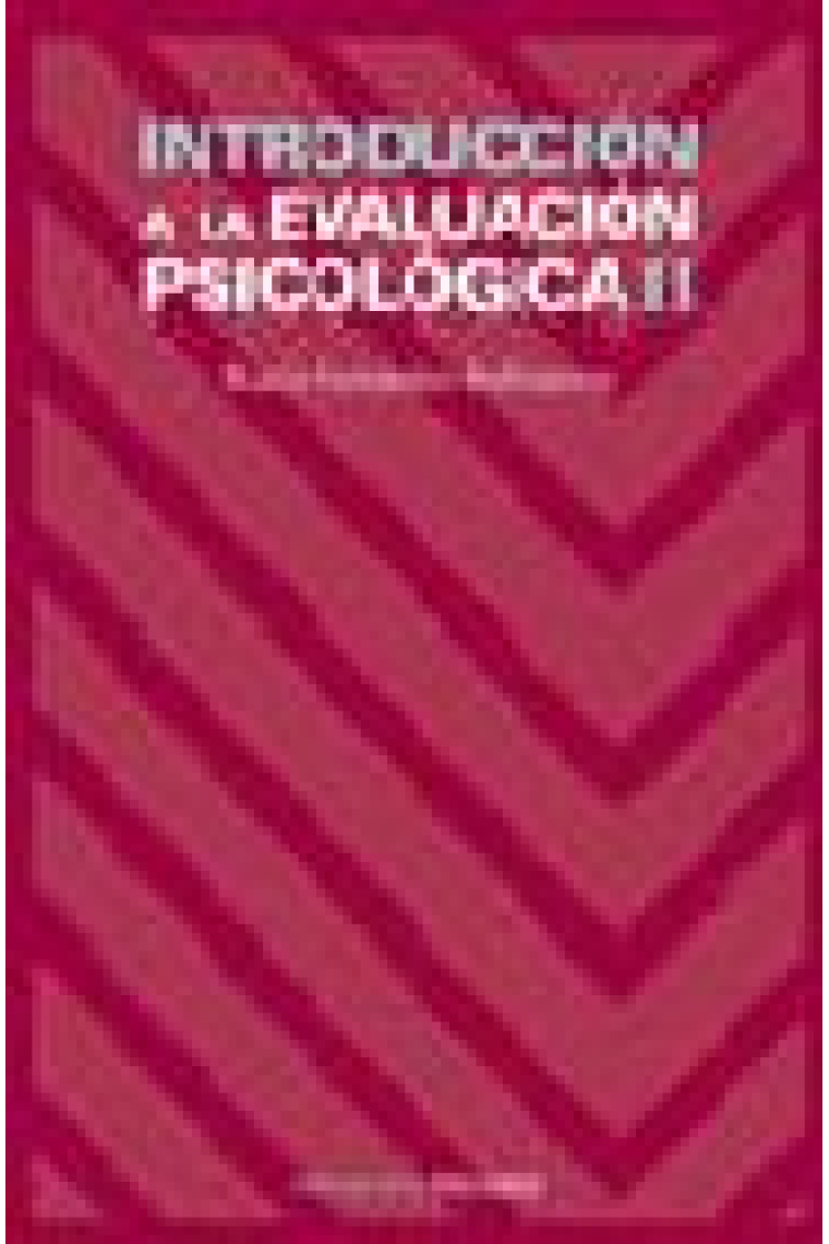 Introducción a la evaluación psicológica II