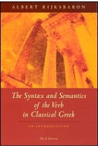 The syntax and semantics of the verb in classical greek: an introduction