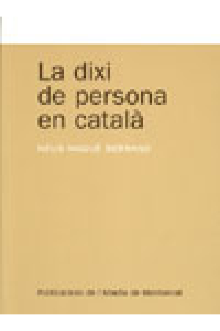 La Dixi de Persona en Català