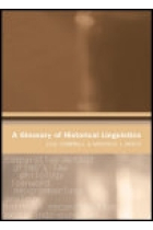 A Glossary of Historical Linguistics