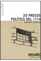 25 presos polítics del 1714