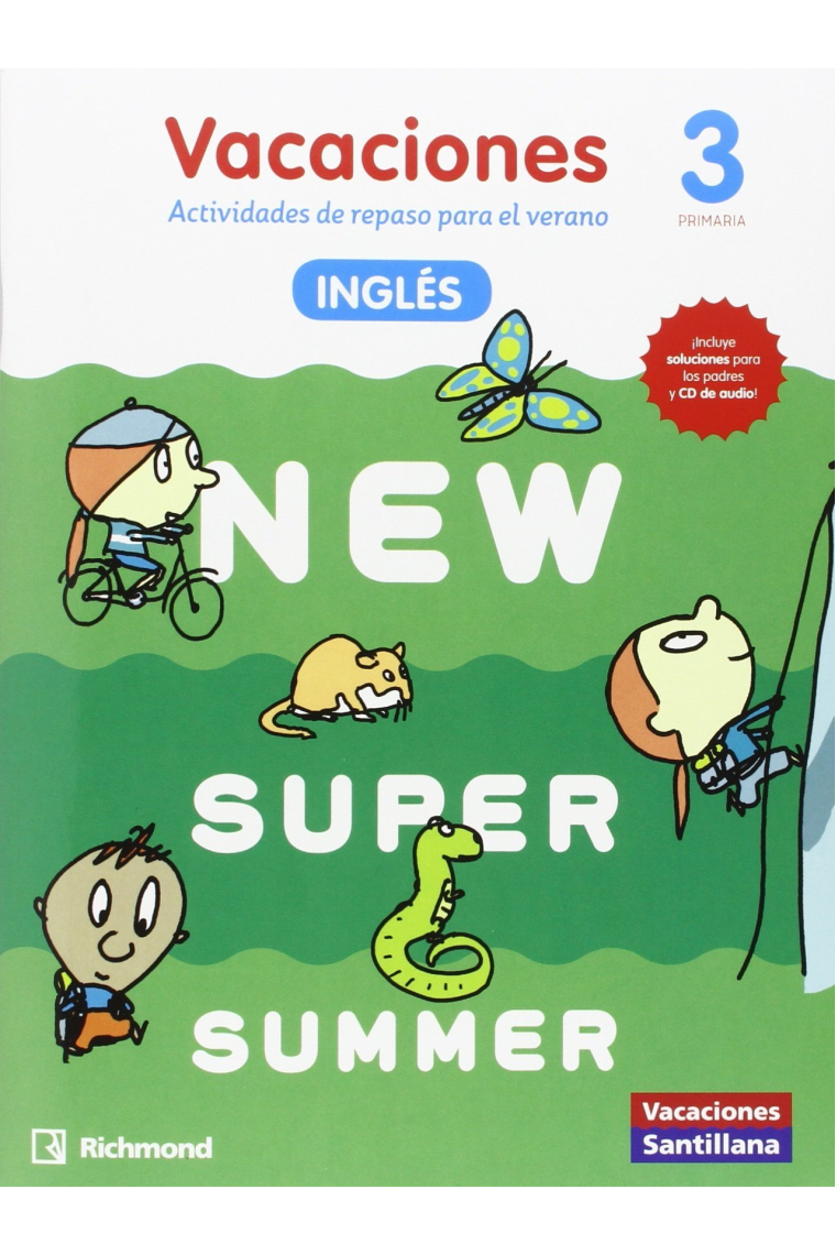 New Super Summer (+CD) 3º Primaria