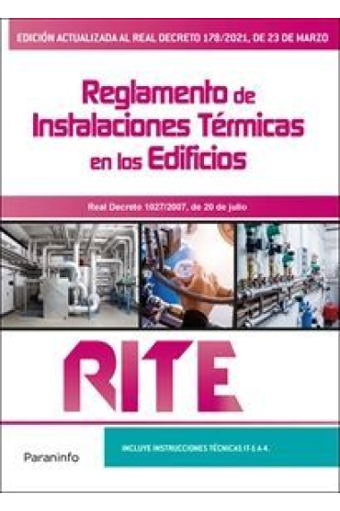 Reglamento Instalaciones Termicas Edificios Rite. 8ª edición