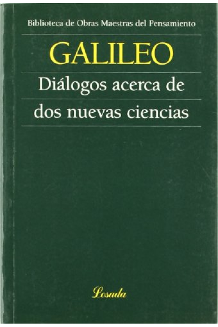 Diálogos acerca de dos nuevas ciencias