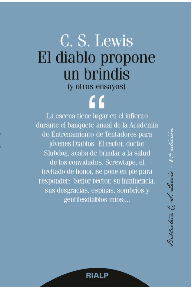 El diablo propone un brindis