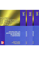 Manual de operaciones de manufactura y servicios (3 vols.)