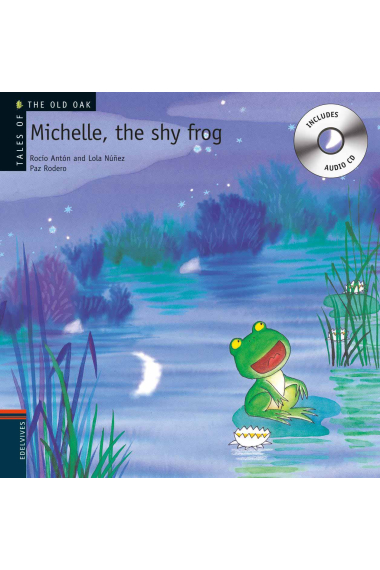 Michelle, the shy frog