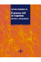 El proceso civil en esquemas. Doctrina y jurisprudencia