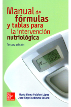 Manual de fórmulas y tablas para la intervención nutriológica