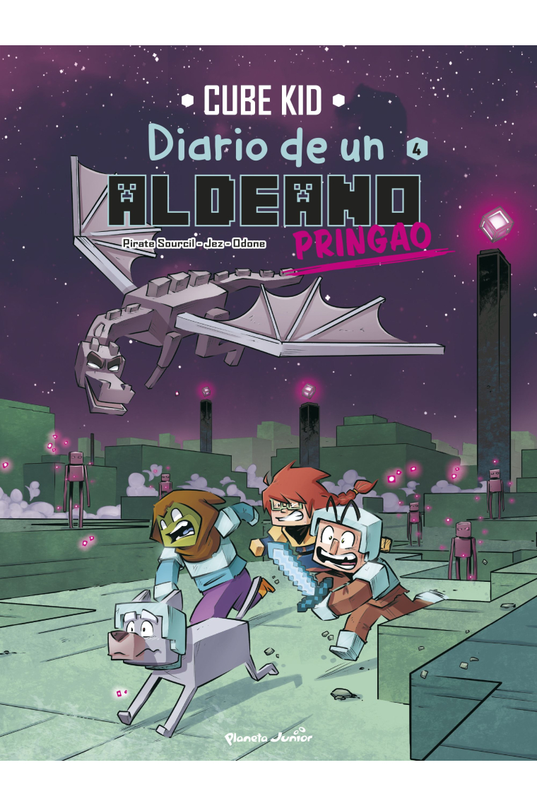 Minecraft. Diario de un aldeano pringao. Cómic 4. Bienvenidos al End