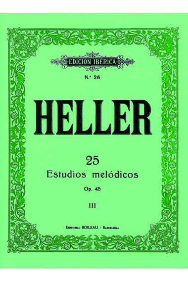 25 Estudios Melódicos, Op. 45