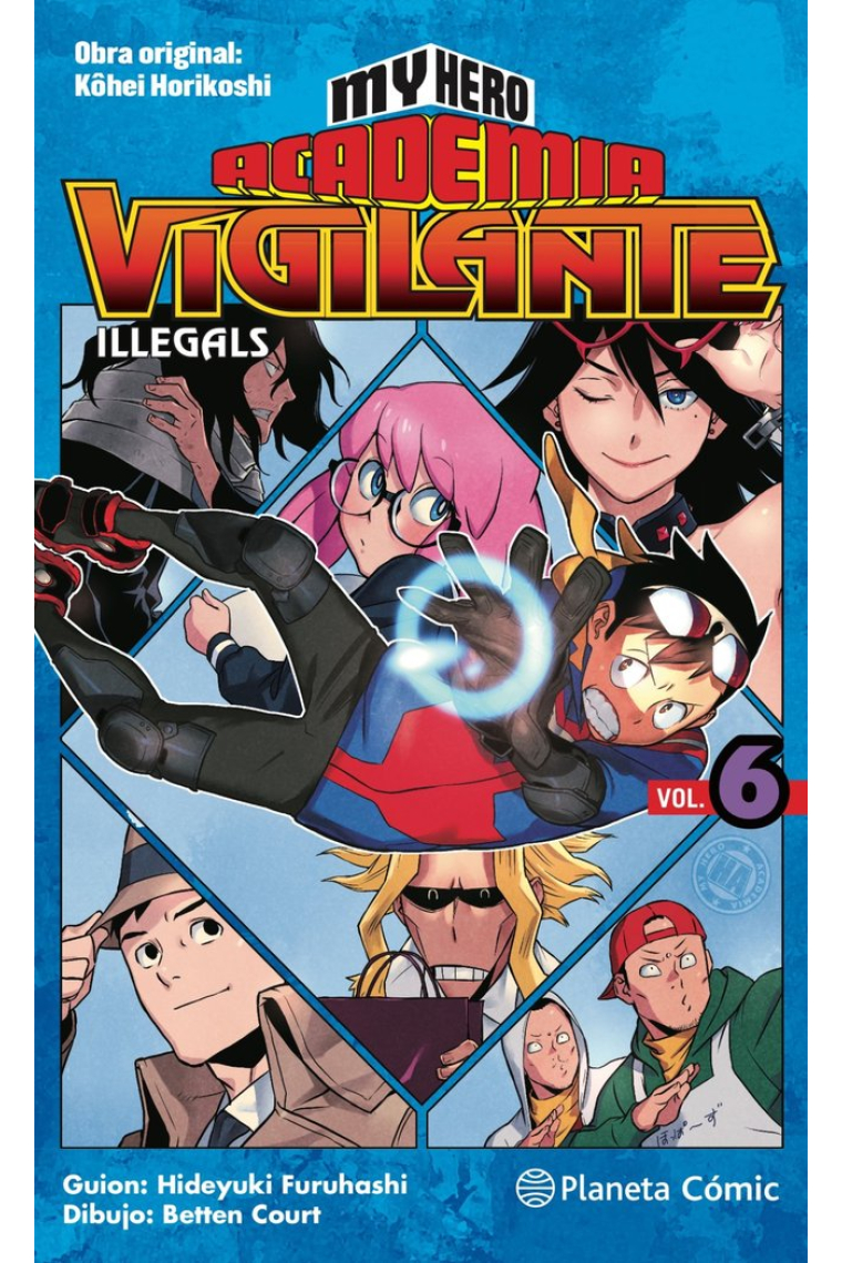 MY HERO ACADEMIA VIGILANTE ILLEGALS Nº 06