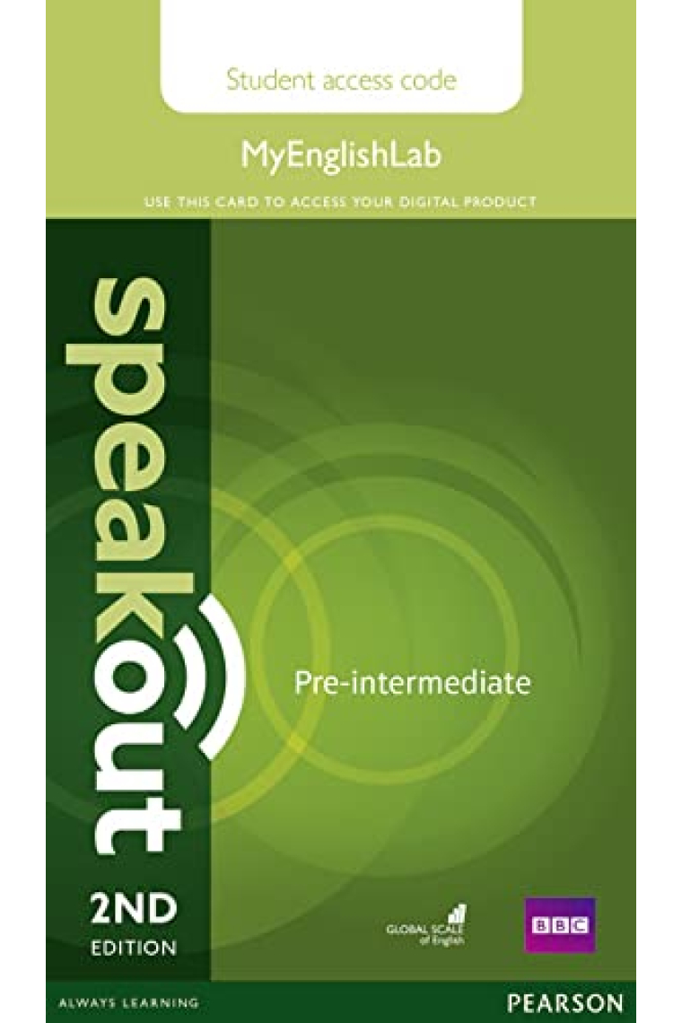 SPEAKOUT PRE-INTERMEDIATE 2ND EDITION MYENGLISHLAB STUDENT A