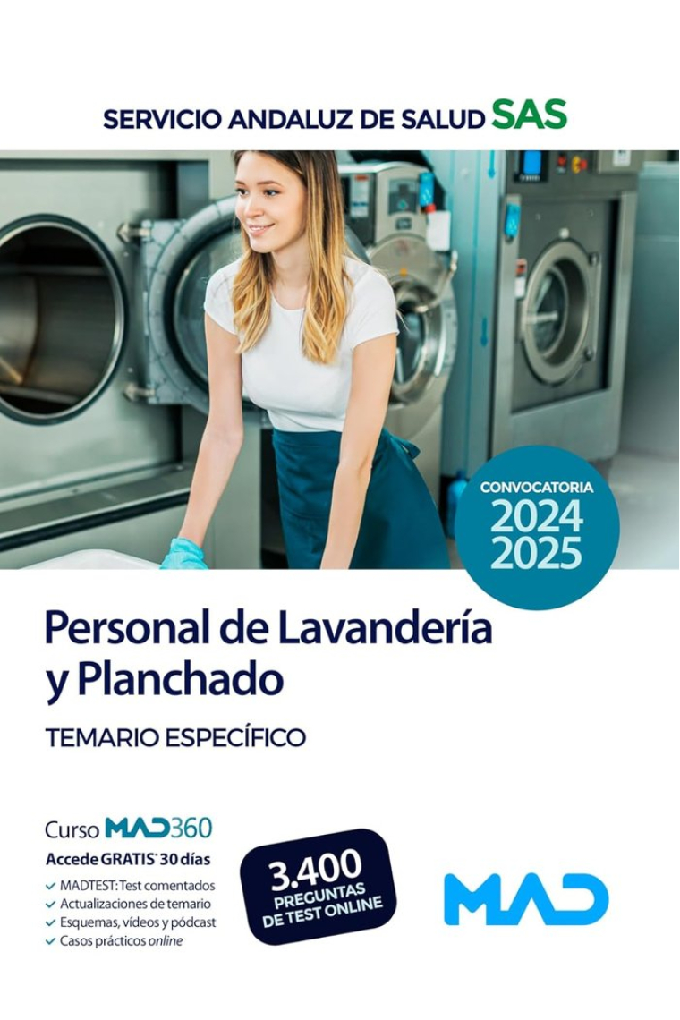 PERSONAL LAVANDERIA Y PLANCHADO TEMARIO ESPECIFICO SAS