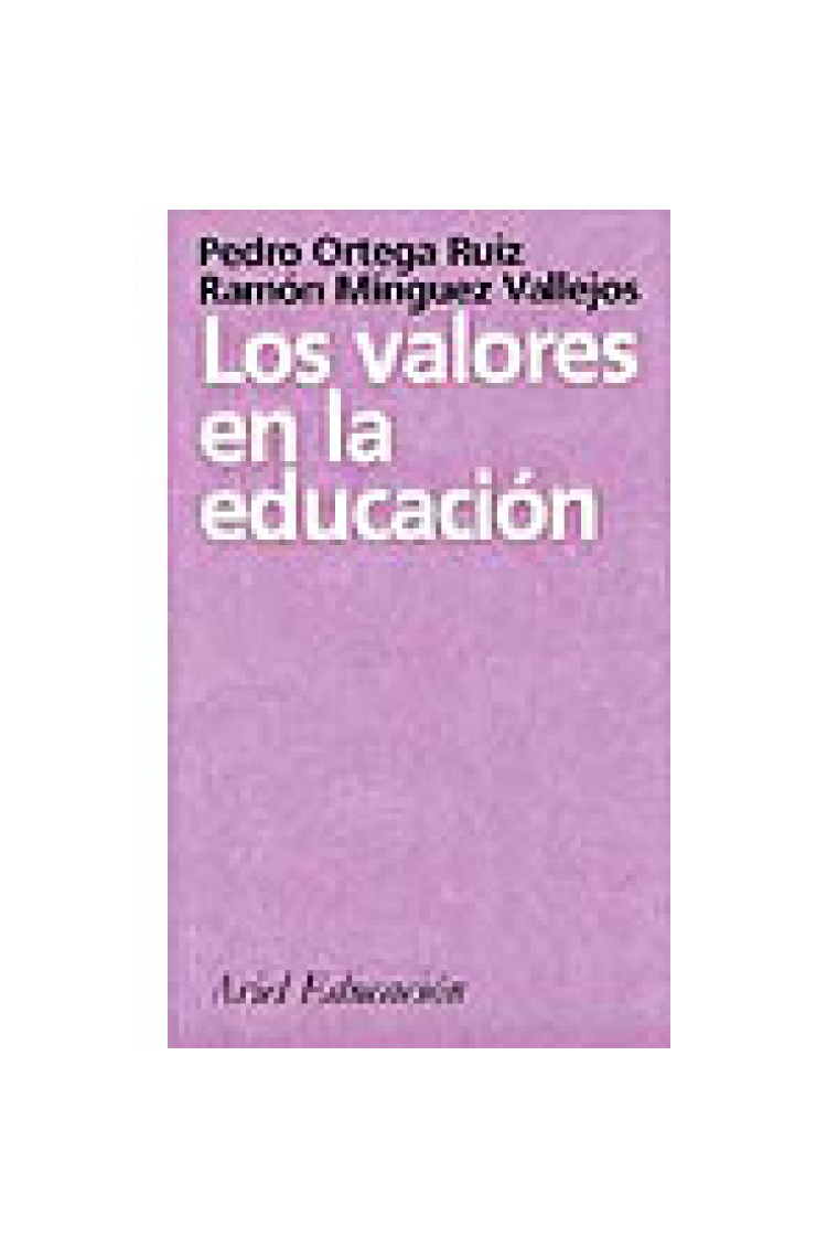 Los valores en la educación