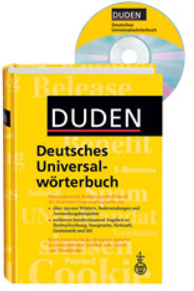 DUDEN Deutsches Universalwörterbuch (Buch plus CD-ROM)