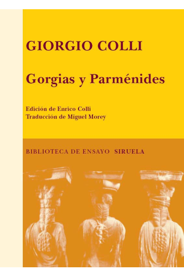 Gorgias y Parménides