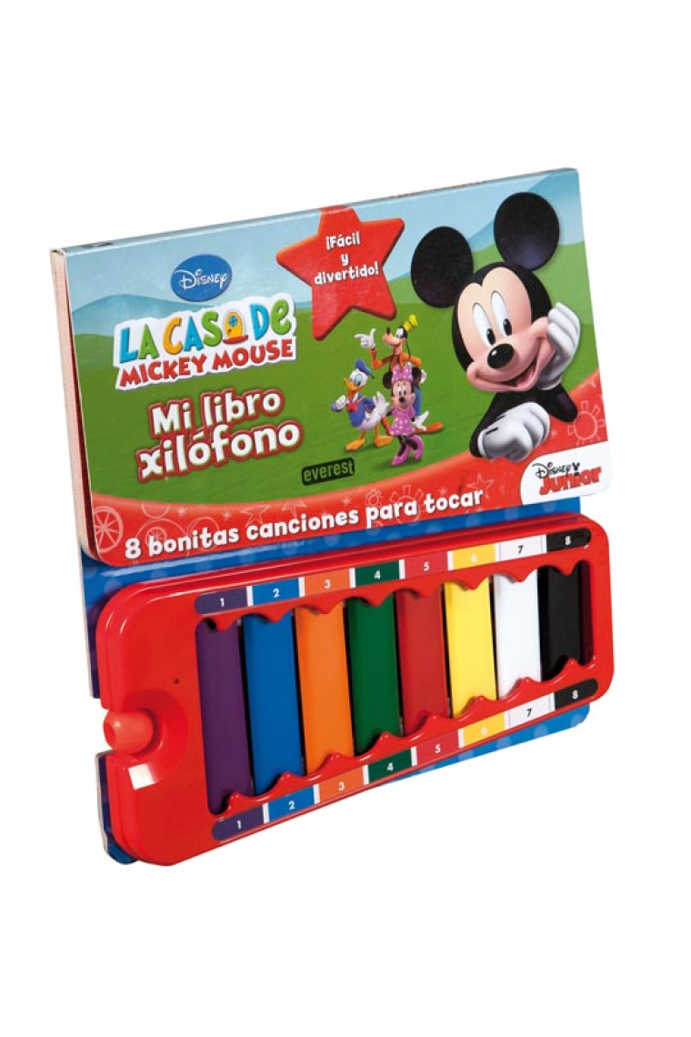 La Casa de Mickey Mouse. Mi libro xilófono