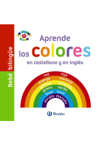 Bebé bilingüe. Aprende los colores en castellano y en inglés