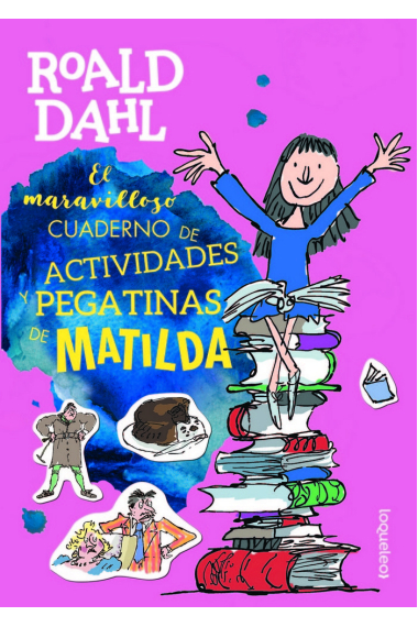 El maravilloso cuaderno de actividades y pegatinas de Matilda