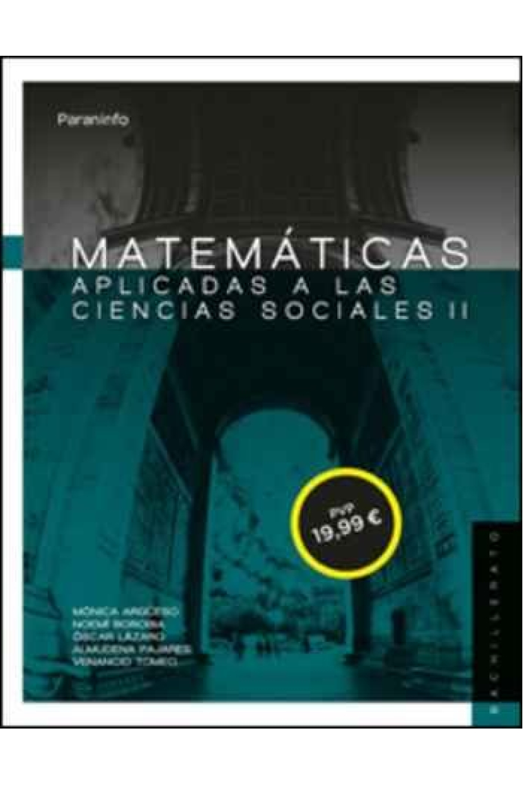 Matemáticas II para Ciencias Sociales. 2º Bachillerato (LOMCE)