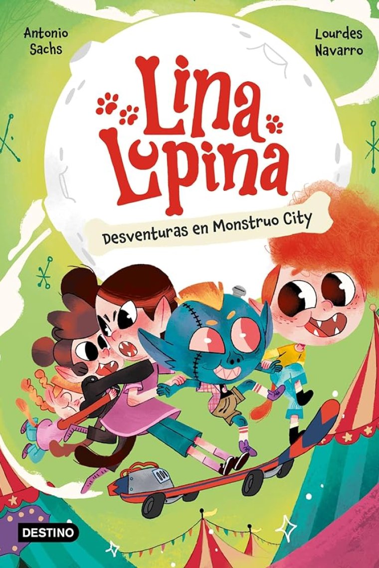 Lina Lupina 3. Desventuras en Monstuo City