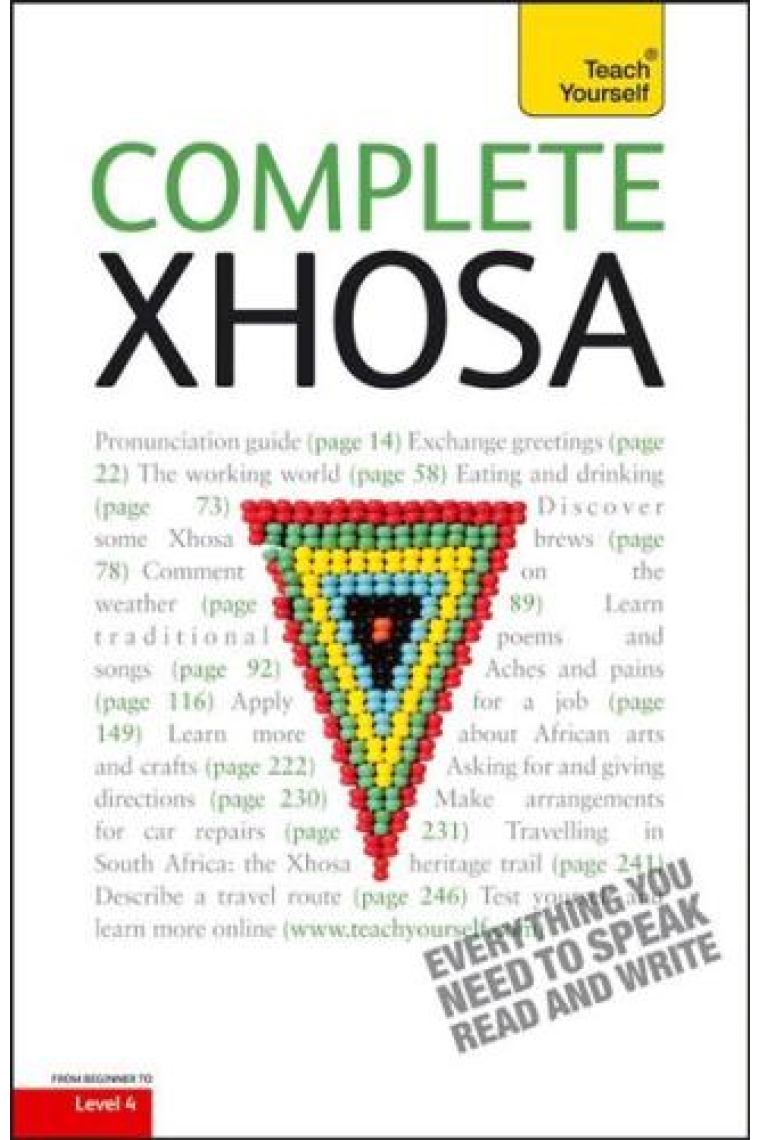 Teach Yourself  Complete Xhosa. (Libro y Audio Cds)