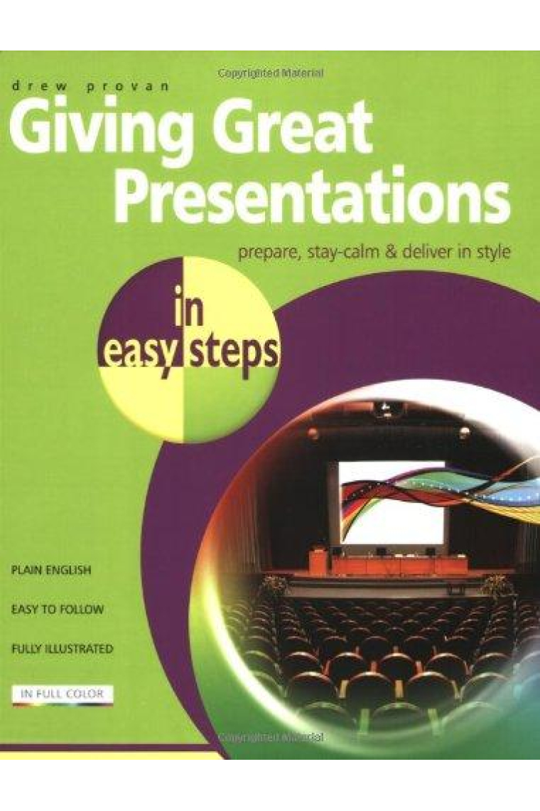 Giving great presentations in easy steps