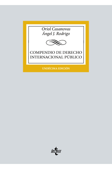 Compendio de Derecho Internacional Público (11ª edición 2022)