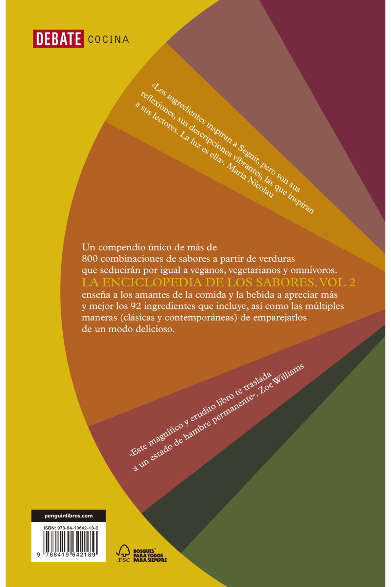 La enciclopedia de los sabores. Vol. 2. Más combinaciones con vegetales, nuevas recetas y deliciosas ideas