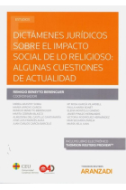 Dictámenes jurídicos sobre el impacto social de lo religioso: algunas cuestiones de actualidad Expre