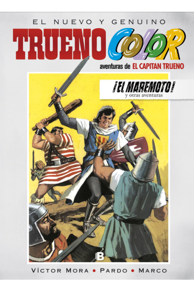 ¡El maremoto! Y otras aventuras de El Capitán Trueno (Trueno Color 14)