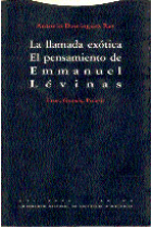 La llamada exótica el pensamiento de Emmanuel Lévinas : Eros, gnosis,