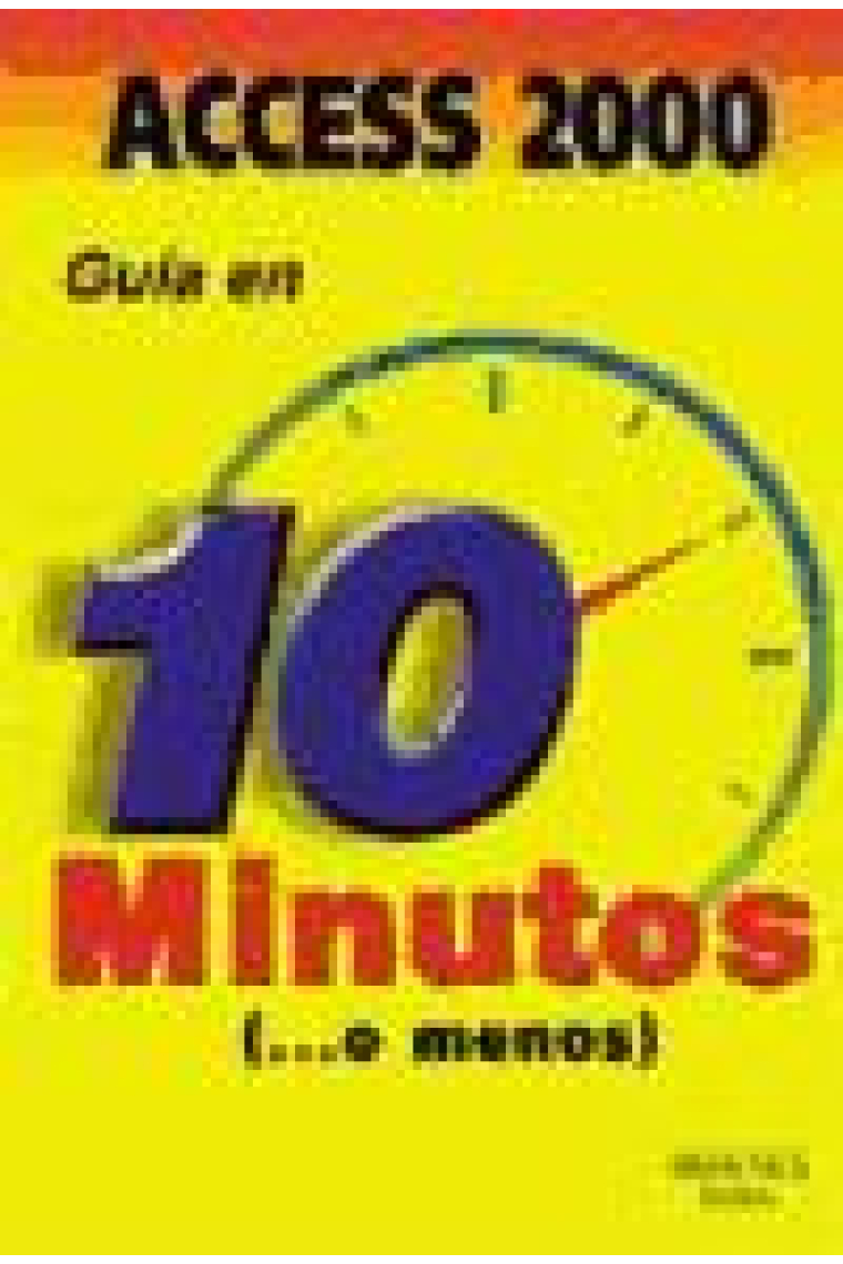 Guía en 10 minutos Access 2000