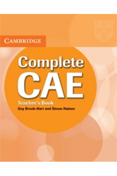 Complete CAE Teacher's Book